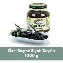 Kavlak Zeytin Özel Seçme Gemlik Siyah Zeytin 1 kg
