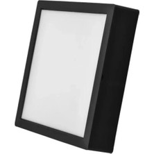 Cata 18 W Led Panel - Beyaz Işık (6500K) - Siyah Kasa - Kare - Sıva Üstü - Ct-5236/B