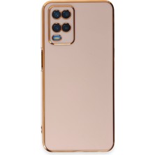 Newface Oppo A54 4g Kılıf Volet Silikon - Pembe 13