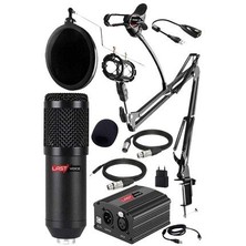 Lastvoice Home Paket BM800 Mikrofon + Set-01 Stand + Phantom Power