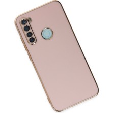 Newface Xiaomi Redmi Note 8 Kılıf Volet Silikon - Pembe 13