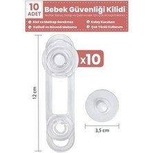 Ideal Baby 10 Adet Mini Çok Amaçlı Kilit Set