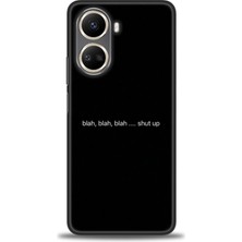 Realme 10 4g Kılıf Hd Baskılı - Shut Up + 9h Nano Ekran Koruyucu