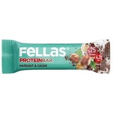 Fellas Protein Bar 32 G Süper Ikili Kutu 24 Adet - Duble Kakaolu x 12 Adet + Fındıklı x 12 Adet