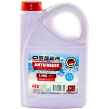 OSSER Antifriz 3 LT Kırmızı -42 Derece