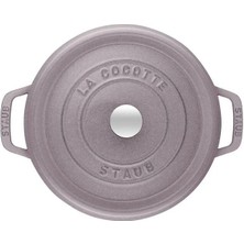 Staub La Cocotte 24CM 3,7 Kiraz Çiçeği Yuvarlak Döküm Tencere - 405088590