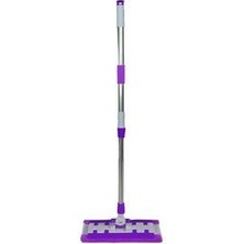 Sihirli Mop İstediğin Bezi Tak Kullan Mandallı Mop Teleskopik Saplı +1 Yedek Bez Hediyeli (Yer Cam Temizliği)