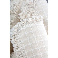 Miss Linda Home Collection %100 Pamuklu Buldan Işi Koltuk Örtüsü
