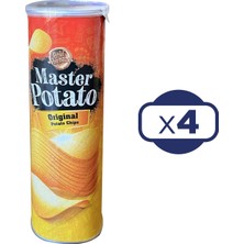 Master Potato Original Cips 110 gr x 4 Adet