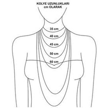 Özgür Takı 925 Ayar Gümüş 24 Ayar Altın Kaplama Isimli Kolye