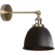 Rsylight Rys Retro Metal Dekoratif Mafsallı Siyah Duvar Aplik