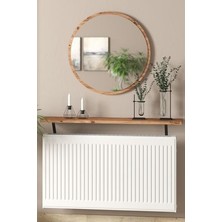 Talas Tozu Atlantik Çam Petek Üstü Tak Çıkar Raf (Duvar Montajsız) 80 Cm.