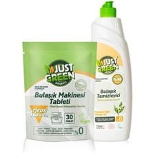 Just Green Organic 3'lü Bulaşık Makinesi Tableti 3X480GR