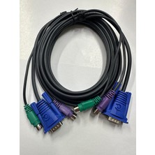 Leonpro 5 Metre Kvm Switch Kablosu Erkek Erkek Kvm Kablo