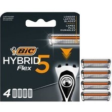 Bic Flex 5 Hybrid Yedek Bıçak 4'Lü