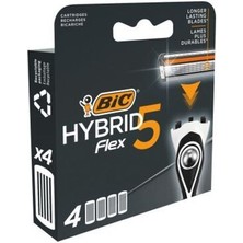 Bic Flex 5 Hybrid Yedek Bıçak 4'Lü