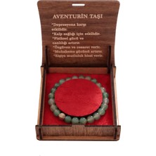Taru Pasaj Doğal Aventurin Taşı Bileklik – Muhakeme Gücünü ve Mutluluğu Arttırın