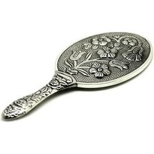 Altın Sepeti Gümüş El Aynası Çiçek Lale