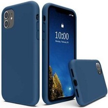 Meri Case Apple iPhone 11 Uyumlu Logolu Içi Kadife Lansman Kılıf Arka Kapak