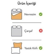 lotusline Home Bordo Ağaç Desen Çift Kişilik Lüks Pamuklu Nevresim Takımı - Seti