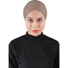 Ecardin Çapraz Hijab - St 233 Koyu Vizon