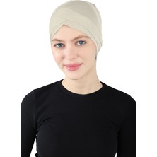 Ecardin Çapraz Geçme Bone - St 060 Krem
