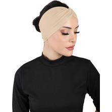 Ecardin Bandana Çapraz Bone - St 055 Bej