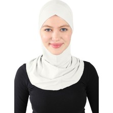 Ecardin Çapraz Hijab - St 232 Krem