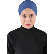 Çapraz Hijab - St 233 Indigo Mavi