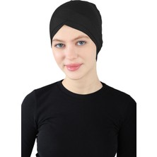 Ecardin Çapraz Geçme Bone - St 060 Siyah