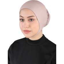 Ecardin Çeneli Hijab Bone - St 110 Duman Gülü