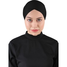 Ecardin Çapraz Hijab - St 233 Siyah