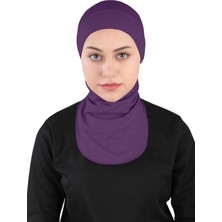 Ecardin Küçük Hijab Bone - St 225 Mor