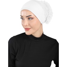 Ecardin Stoper Topuzlu Confort Fit Bone - St 305 Beyaz