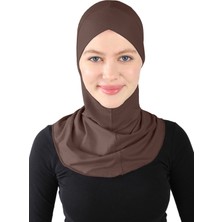 Ecardin Çapraz Hijab - St 232 Açık Kahve