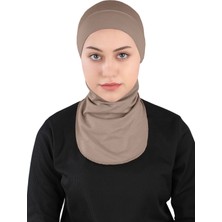 Ecardin Küçük Hijab Bone - St 225 Koyu Vizon