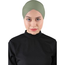 Ecardin Çapraz Hijab - St 233 Haki