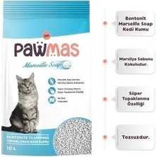 Pawmas Fresh Bentonit Kedi Kumu 10 Lt