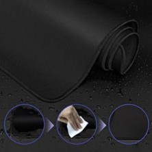 Spelt Primary 100x50 cm Xxxl 3 mm Speed Yüzey Büyük Kauçuk Kaymaz Tabanlı Mousepad Mat Desensiz Siyah