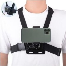 Outfire Cep Telefonu Uyumlu Göğüs Kemeri Vlog Video Çekim Seti