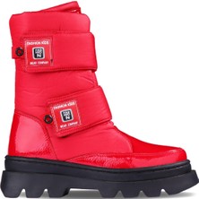 Vicco 26-35 Numara Kolay Giyilebilir Karda Kaymaz  Kız Çocuk Kar Botu