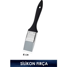 Silikon Fırça - 4cm Fırça Kalınlığı (Suluboya-Akrilik-Yağlı Boya)