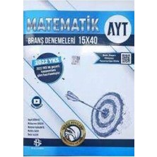 Bilgi Sarmal Yayınları AYT Matematik 15 x 40 Branş Denemeleri Özel Baskı
