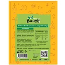 Bambala Pötibebe 6 Ay Büyük Paket Yumurtasız Bebek Bisküvisi 200G Büyük Boy(Koruyucusuz, Temiz Içerik)