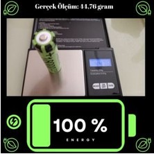 Janva 18650 Pil 18000 Mah 3,7V 13,32 Wh Şarjlı Lion Pil 18650 Pil 3600 Mah 3,7V 13,32 Wh Şarjlı Lion Pil 2 Adet