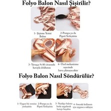 Patladı Gitti Retro Doğum Günü Seti; Krem Rakam Folyo, Banner, Kalp Folyo ve Lateks Balon