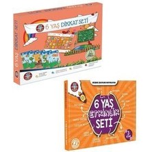 Çocuk Akademi 6 Yaş Dikkat ve Zeka Geliştirme Etkinlik Seti - Özlem Durhat