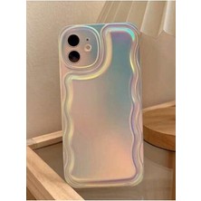 Paladyum Case Apple iPhone 11 Uyumlu Puf Case Hologram