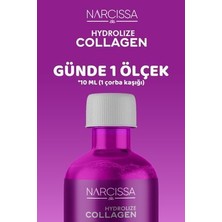 Narcissa Hydrolize Collagen - %100 Saf Marine Collagen, Hidrolize Peptitler Içeren Sıvı Kolajen 400ML