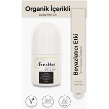 The FresHer. Koku Önleyici Beyazlatıcı Doğal Roll-On Deo